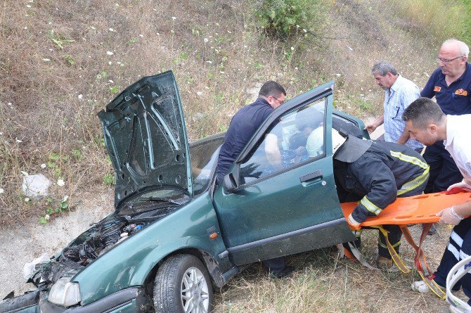 Kanala Düşen Araçta Can Pazarı