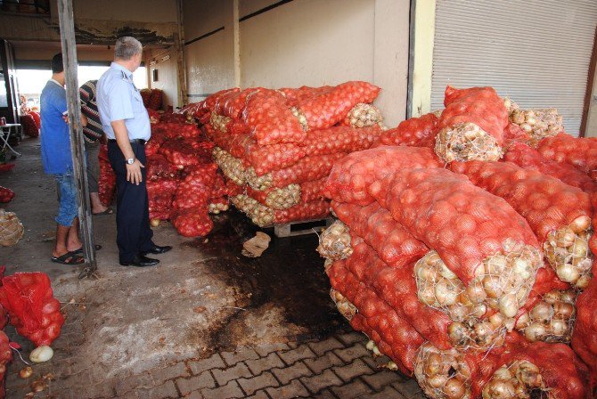 Şanlıurfa’da 28 Ton Bozuk Soğan Ele Geçirildi
