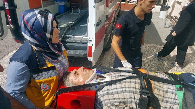 Vincin Üzerinden Düşen İşçi Ağır Yaralandı