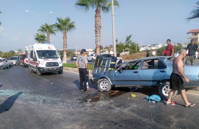 Antalya’da Kaza: 2 Yaralı