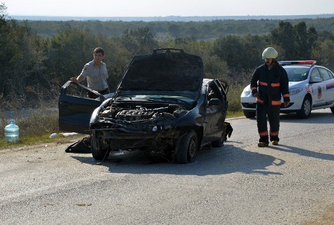 Silivri’de Sıkışmalı Kaza: 6 Yaralı