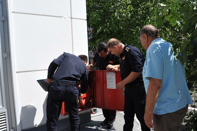 Bozüyük’teki Akaryakıt İstasyonlarında Yangın Denetimi