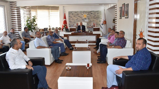 Mtso’dan Ak Parti İl Başkanı Hakan Kahtalı’ya Teşekkür Ziyareti