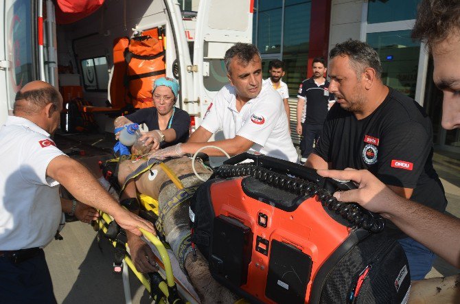 Boğulma Tehlikesi Geçiren Fındık İşçisi Son Anda Kurtarıldı