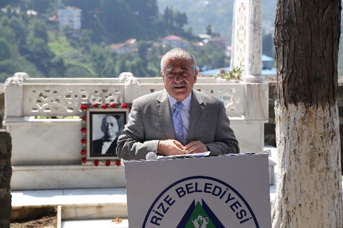 Rize’nin Belediye Eski Başkanı Merhum Ekrem Orhon’un 33. Ölüm Yıldönümünde Rize’de Anıldı