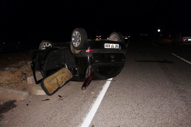 Zonguldak’ta Trafik Kazası: 1 Yaralı