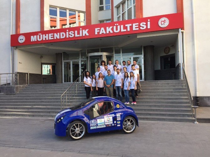 Erü’nün Elektrikli Aracıvoltacar, Tübitak Kurul Özel Ödülü Aldı