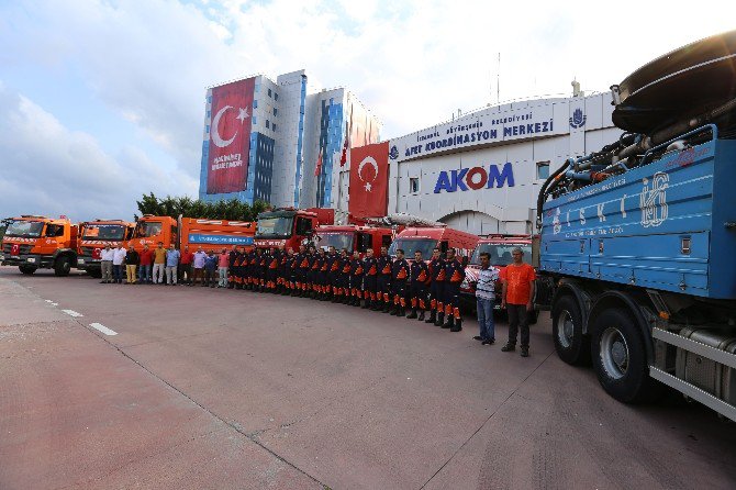 İstanbul Büyükşehir Belediyesi’nden Makedonya’ya Yardım Eli