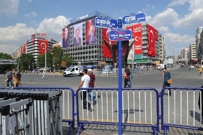 Kızılay Meydanı’nın Adı ’15 Temmuz Kızılay Milli İrade Meydanı’ Oldu