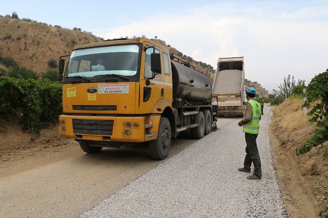 Kavaklıdere Yolunda Asfalt Çalışması