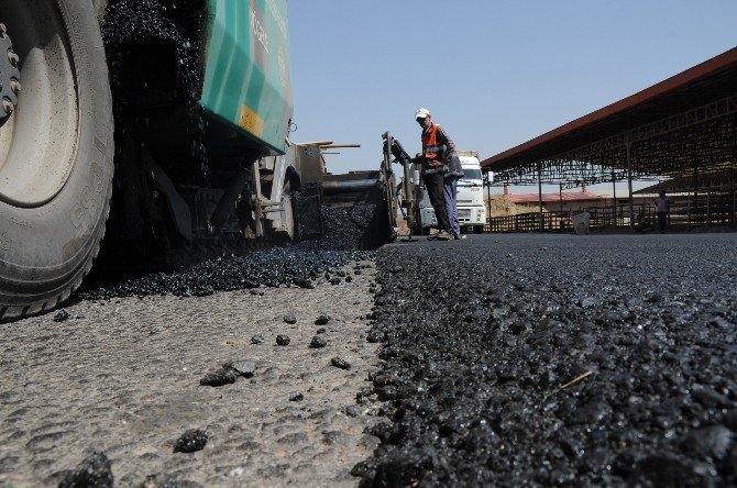 Bağıvar Ve Bismil’de Sıcak Asfalt Çalışması