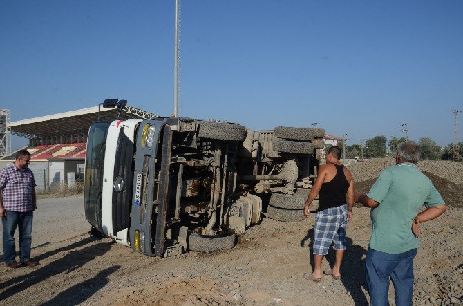 Hafriyat Kanyonu Devrildi: 1 Yaralı