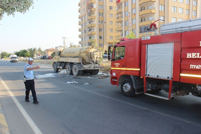 Kilis’te Patlama Sesi Paniğe Yol Açtı