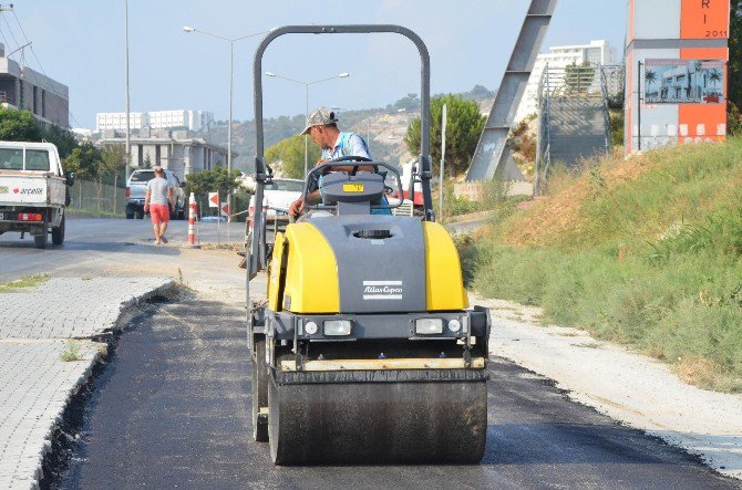 Kuşadası’nda Yol Çalışmaları