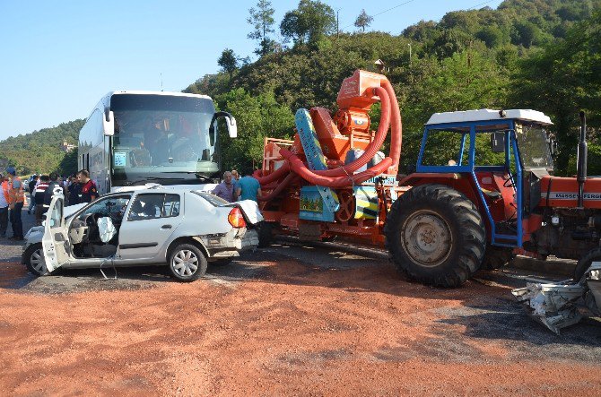 Fatsa’da Trafik Kazası: 2 Ölü, 1 Yaralı