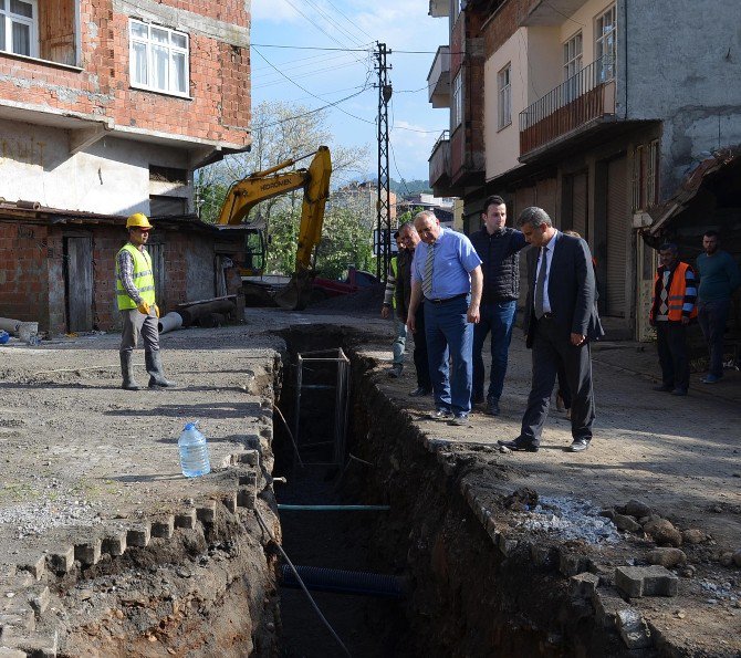 Saski’den Salıpazarı’na 6.5 Milyon Liralık Alt Yapı Yatırımı