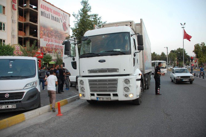 Adıyaman’da Şüpheli Tır Alarmı