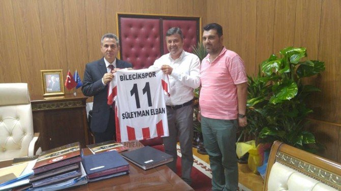 Bilecikspor Kulübü Başkanı Cinoğlu’dan Vali Elban’a Ziyaret