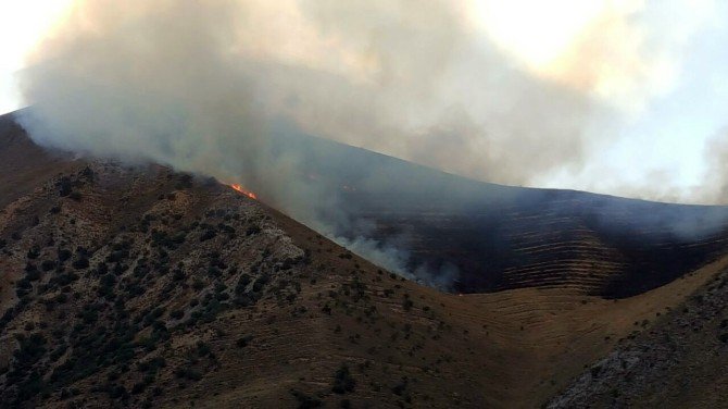 Hakkari’de Orman Yangını Söndürülemiyor