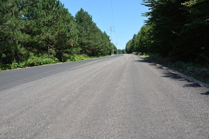 Eğreltidüzü Yayla Yolu Asfaltlandı