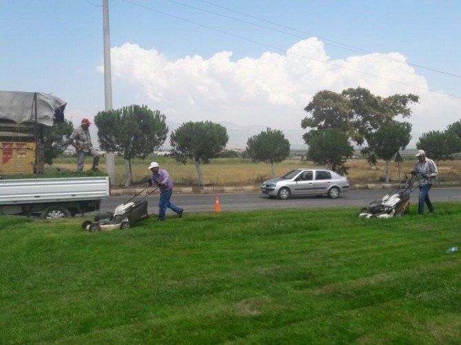 Alaşehir Parkları Bakımdan Geçirildi