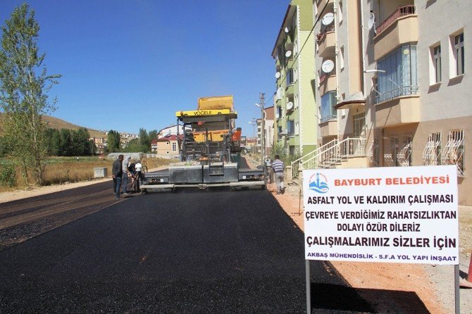 Kalıcı Asfalt Çalışmaları Başladı