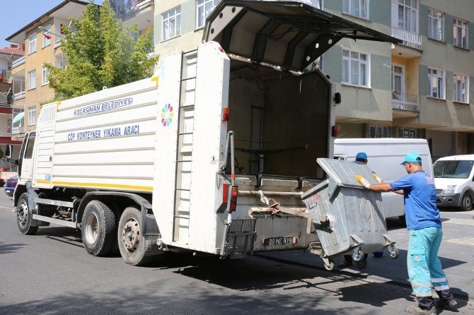 Çevre Dostu Kocasinan’da Daha Hijyenik Temizlik