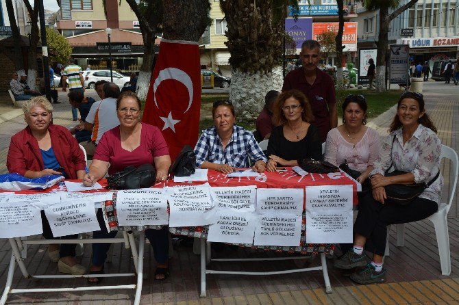 Söke Chp Kadın Kollarından Manifestoya Destek Kampanyası