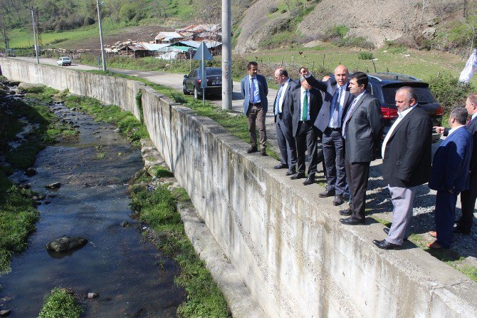 Tekkeköy’de Dere Islah Projesi Başlıyor