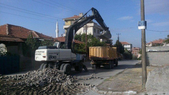 Sungurlu’da Yol Çalışmaları