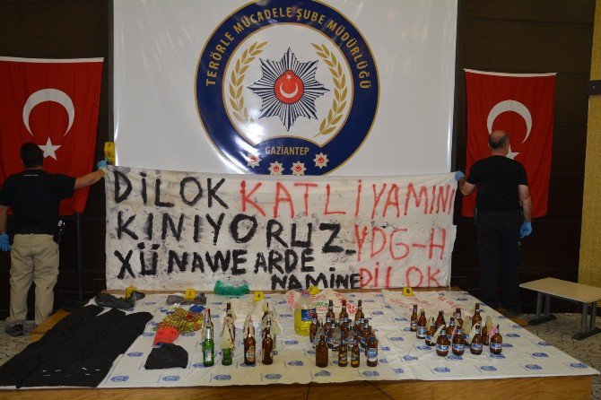 Gaziantep’te Okula Böyle Molotof Attılar