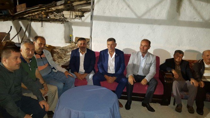 Ak Parti Merkez İlçe Başkanı Yıldırım’dan Hacdan Dönen Başkan Duymuş’a Ziyaret