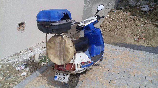 Zabıtanın Çalınan Motosikletini Polis Buldu