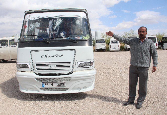 Elazığ’da Minibüse Saldırı