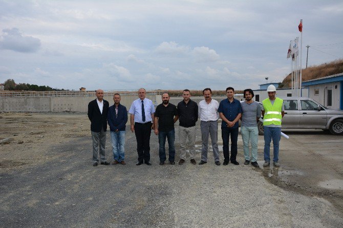 Teski Genel Müdürü Başa Süleymanpaşa Batı Atıksu İleri Biyolojik Arıtma Tesisi’nde İncelemelerde Bulundu