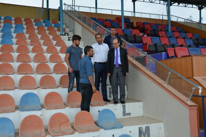 Söke Şehir Stadı’ndaki Çalışmalar Yakın Zamanda Bitecek