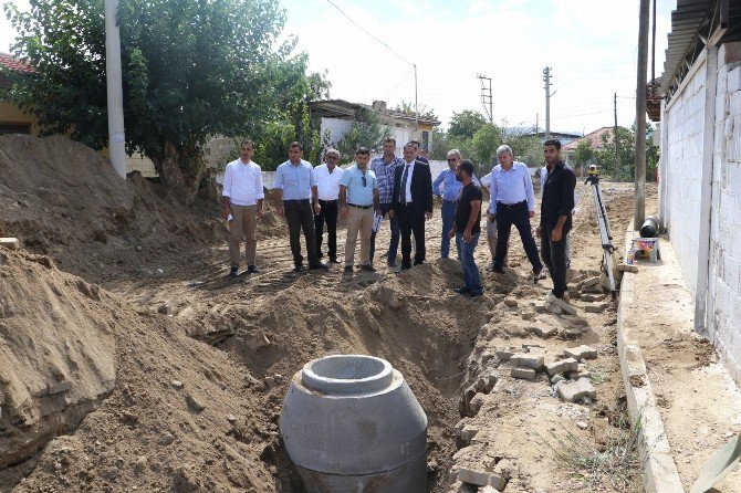 Hacıaliler’in Altyapı Sistemi Tamamlanıyor