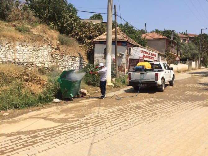 Turgutlu’da İlaçlama Çalışmaları Sürüyor