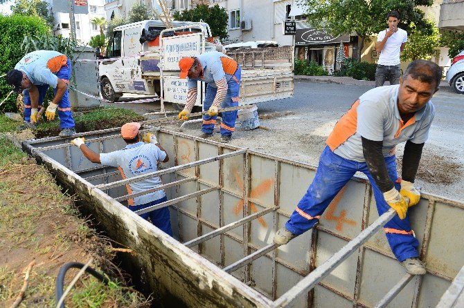 Muratpaşa 44 Mahallede Çöpü Yer Altına Taşıdı