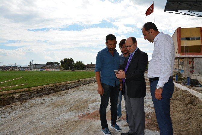 Söke Şehir Stadı’ndaki Çalışmalar Yakın Zamanda Bitecek