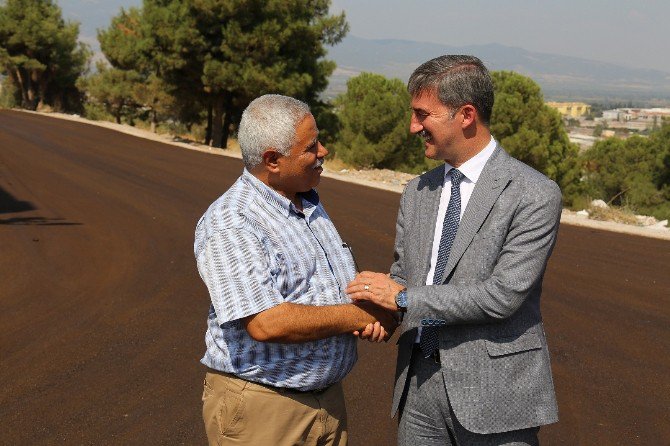 Turgutlu Belediyesi’nden 4 Bin Metre Karelik Yol Çalışması