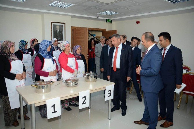 Burdur’da Kuru Fasulye Pişirme Yarışması