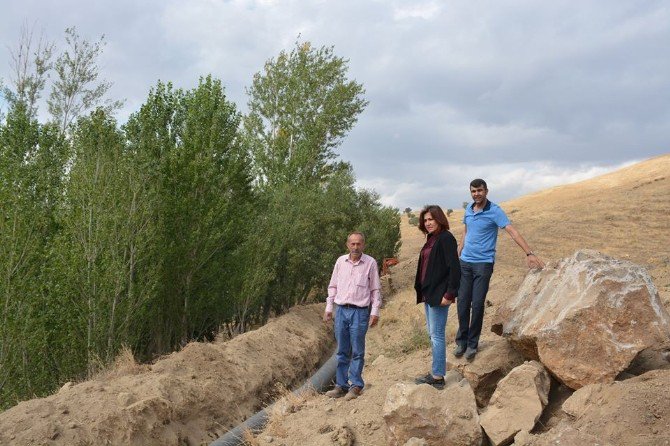 Varto’da ‘Kapalı Sistem Sulama Tesisi Dönüşüm Projesi’ne Başlandı