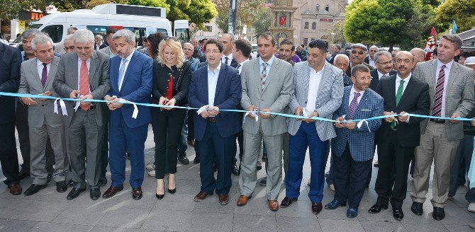 Aksaray’da Türk El Sanatları Sergisi Açıldı