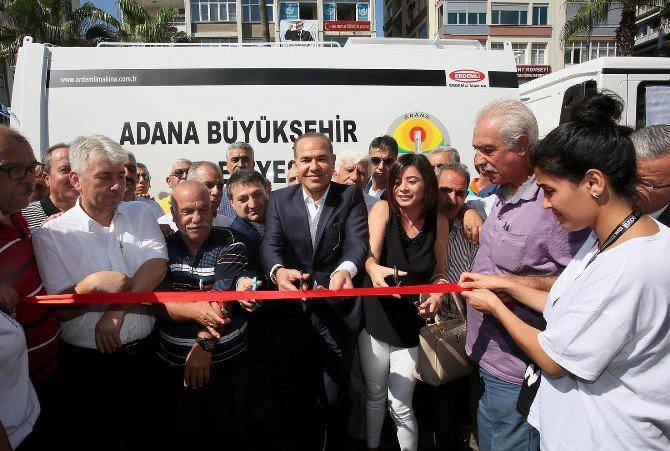 Adana Büyükşehir’in Hizmet Filosu Güçlendi