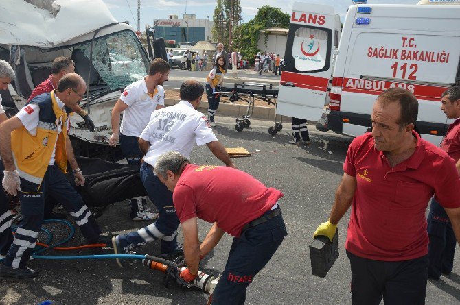 Diyarbakır’da Feci Kaza: 1 Ölü, 7 Yaralı