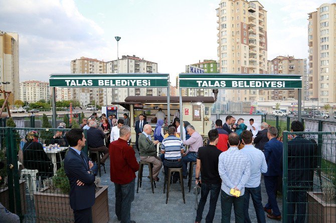 Talas Belediyesi’nden Fayton Büfe Uygulaması