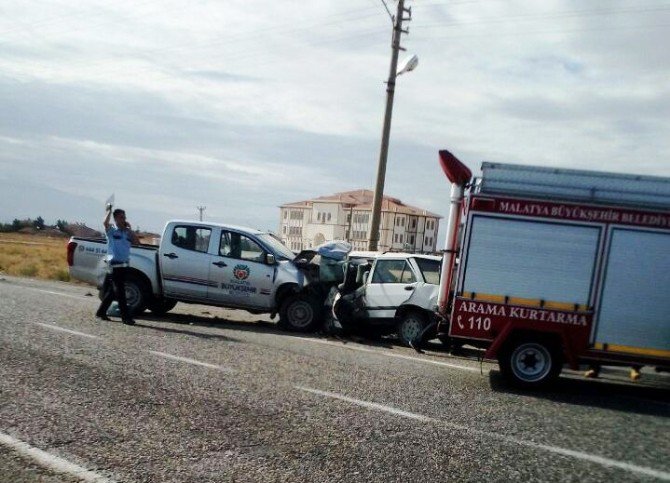 Malatya-sivas Karayolunda Kaza: 1 Ölü