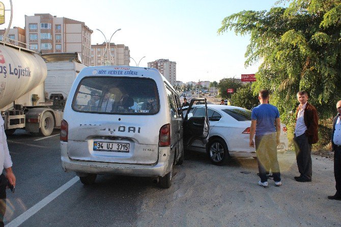 Tekirdağ’da Trafik Kazası: 1 Yaralı