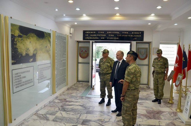 Vali Ceylan’dan Tümgeneral Alparslan’a İadeyi Ziyaret